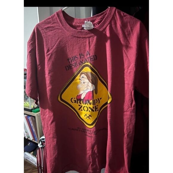 Vintage Disneyland grumpy T-shirt ‎ size large - Picture 1 of 2